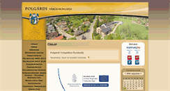 Desktop Screenshot of polgardi.hu